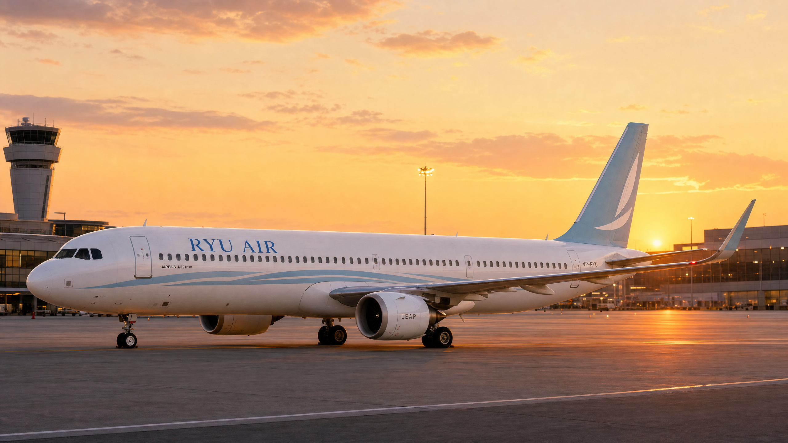 RYU AIR Airbus A321neo — scene 1