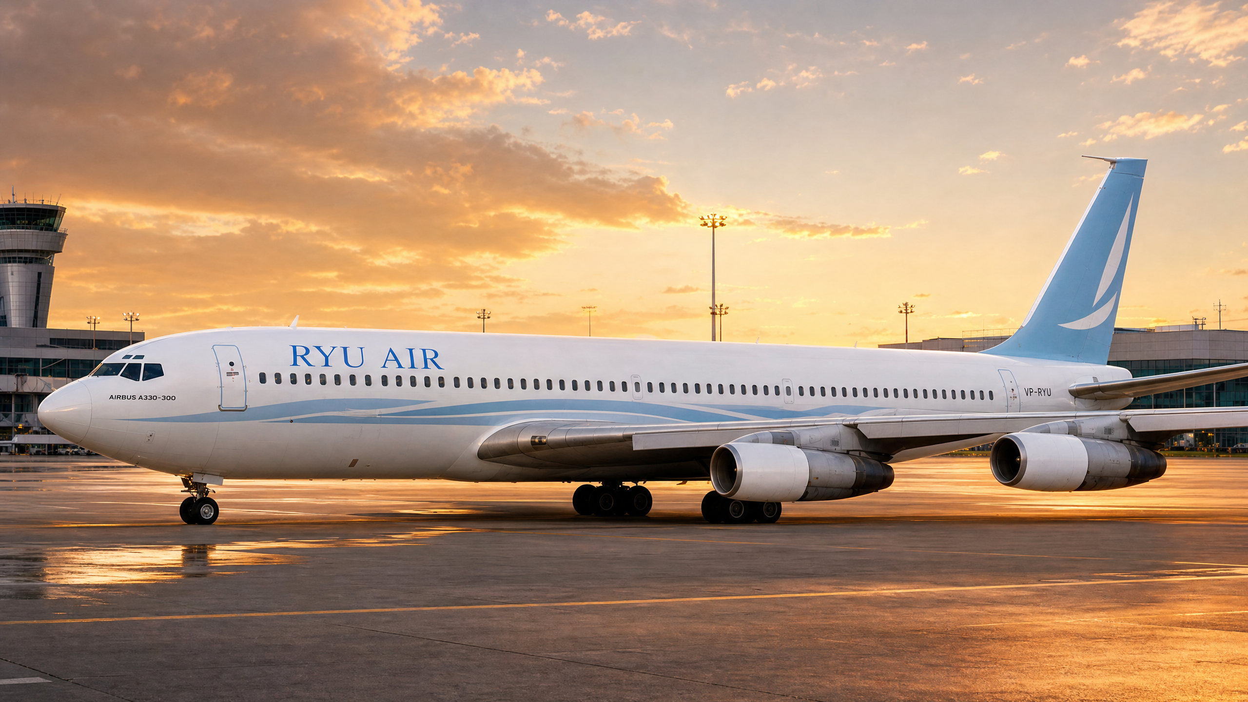 RYU AIR Airbus A330-300 — scene 1