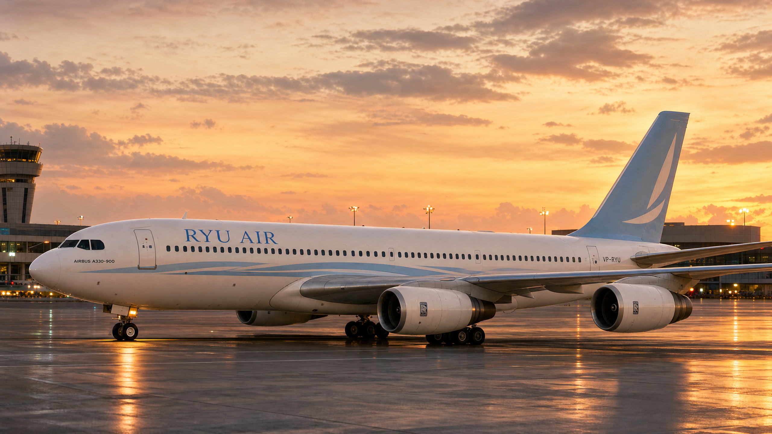 RYU AIR Airbus A330neo — scene 1