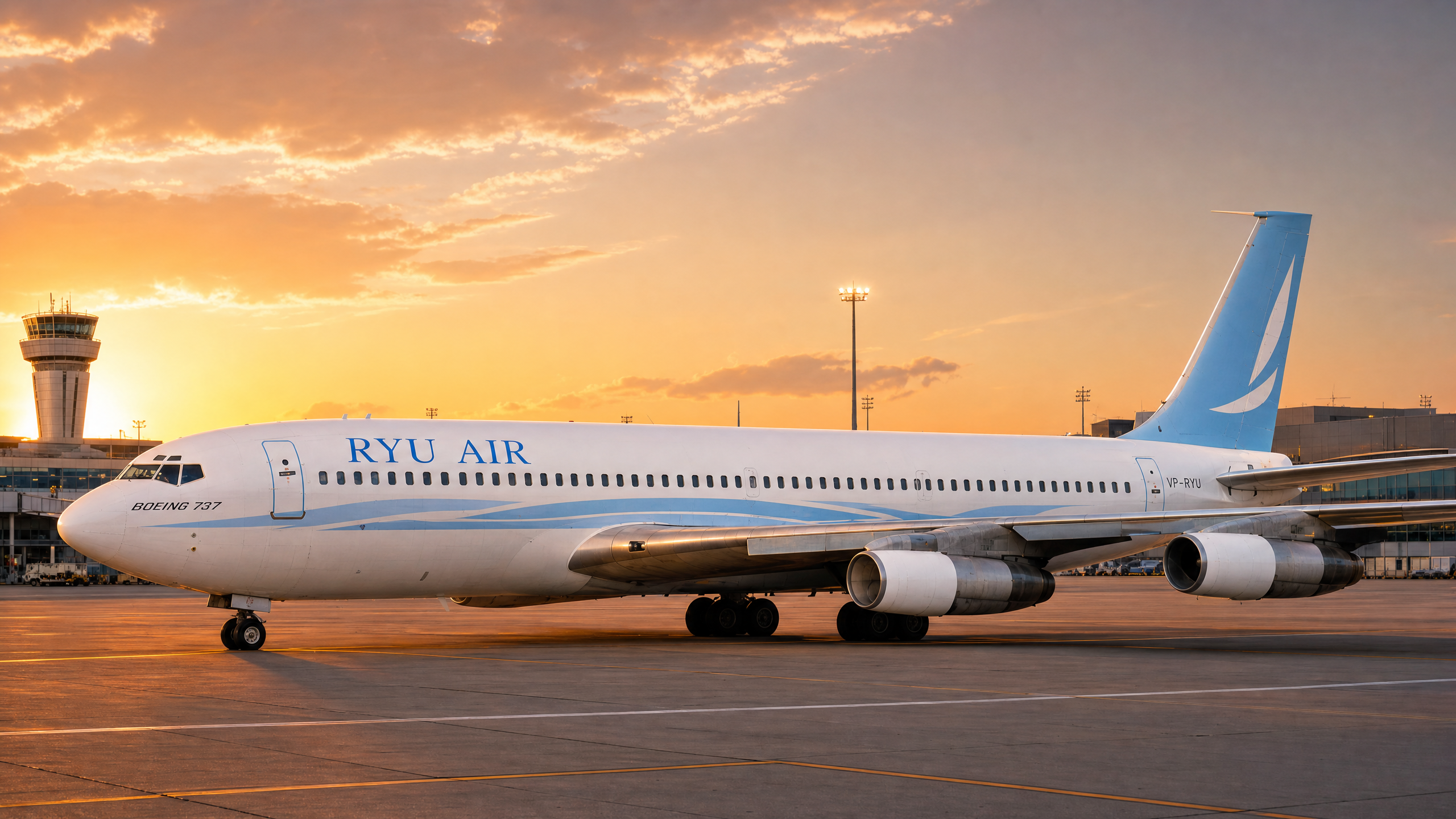 RYU AIR Boeing 737-800 — scene 1