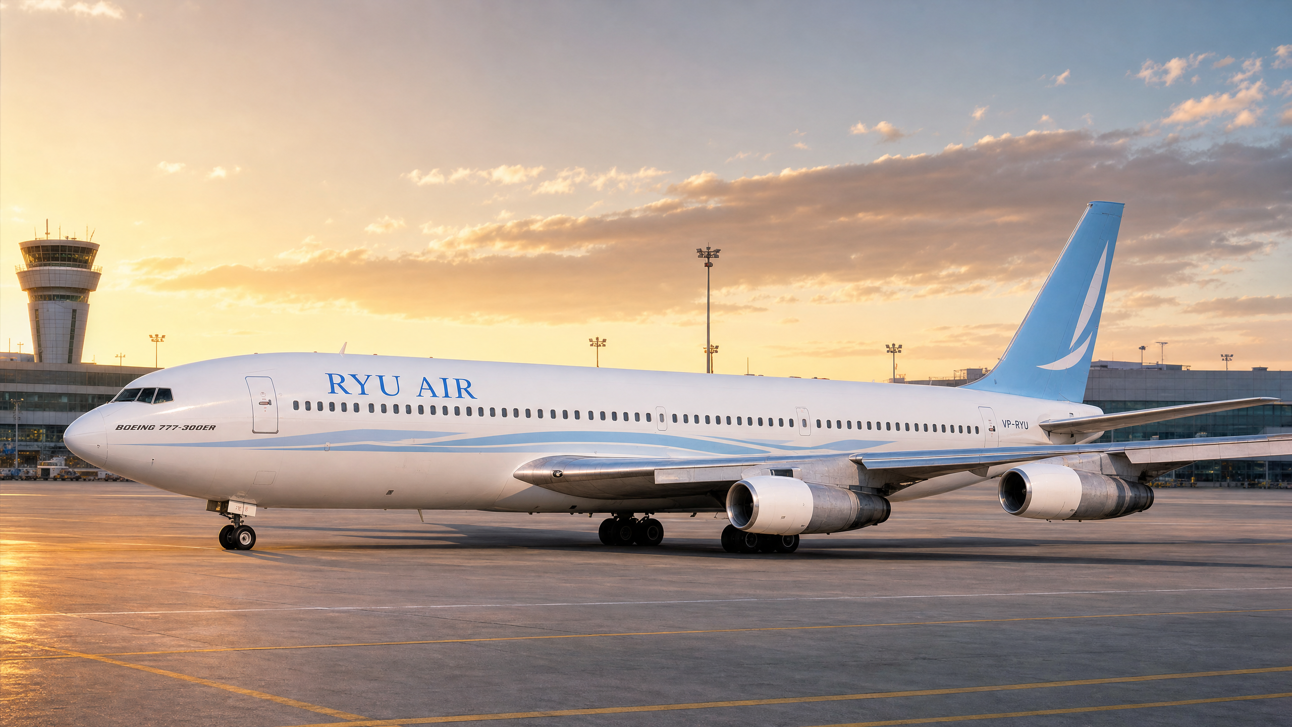 RYU AIR Boeing 777-300ER — scene 1
