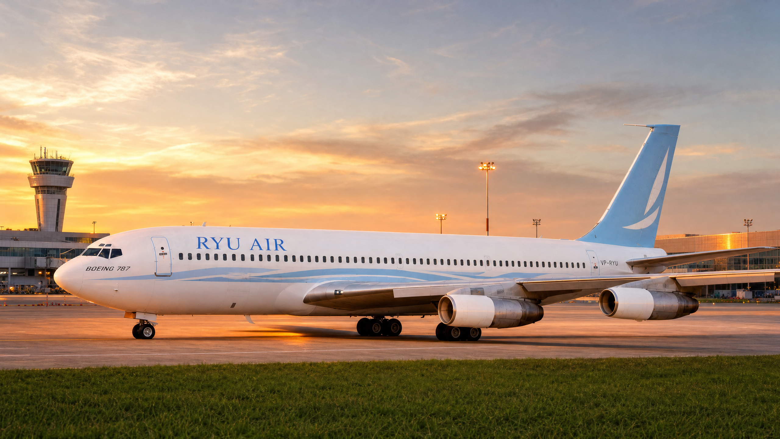 RYU AIR Boeing 787-8 — scene 1