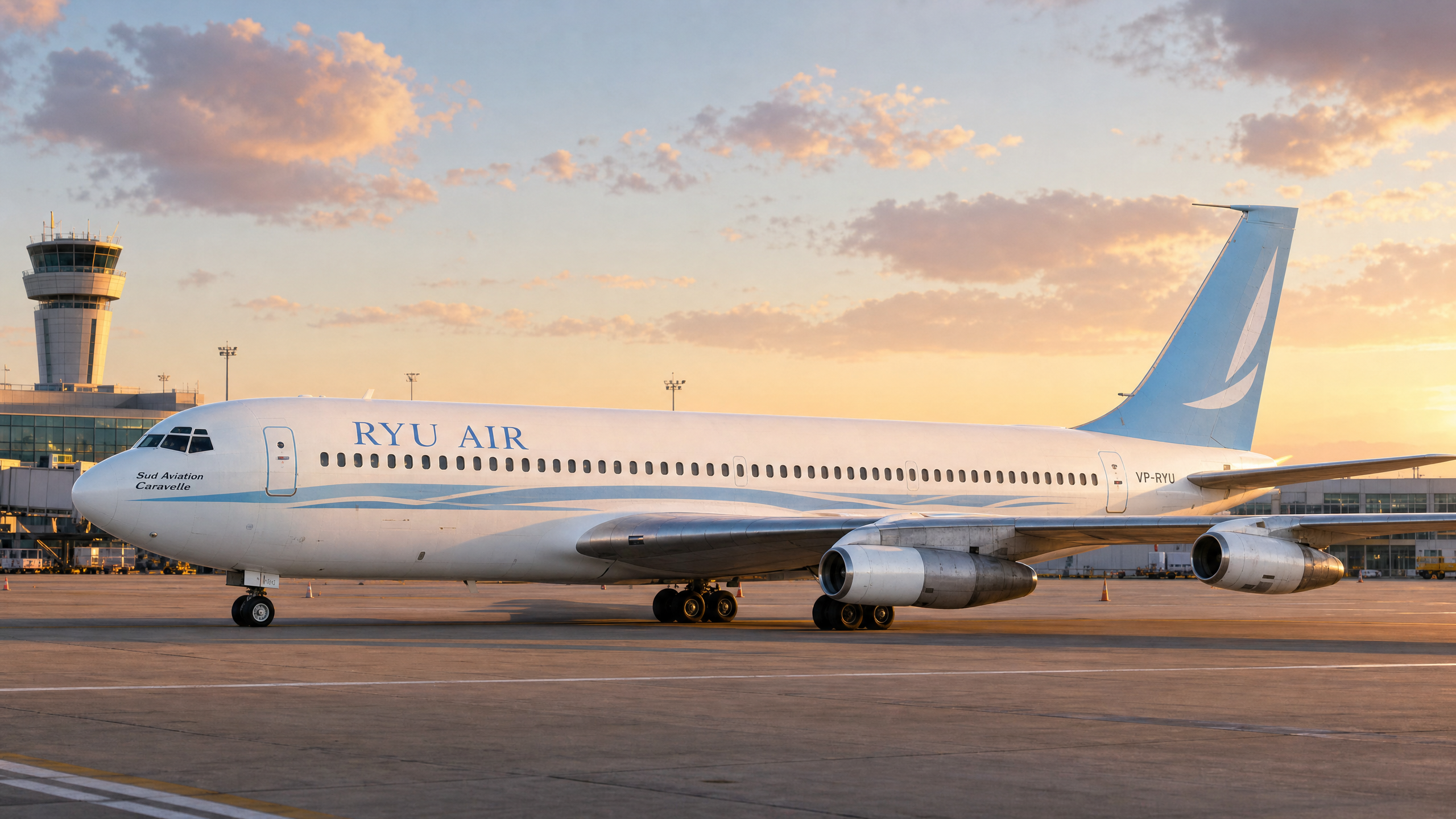 RYU AIR Sud Aviation Caravelle — scene 1