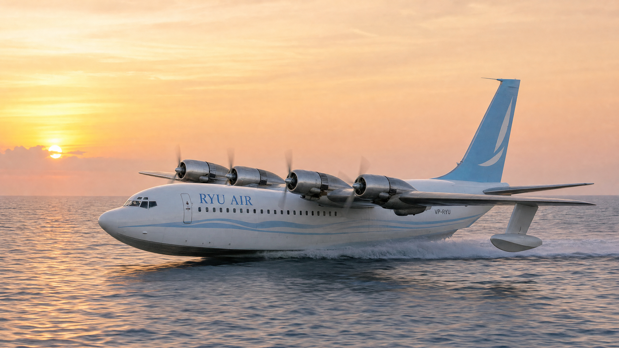 RYU AIR Boeing 314 Clipper — scene 1