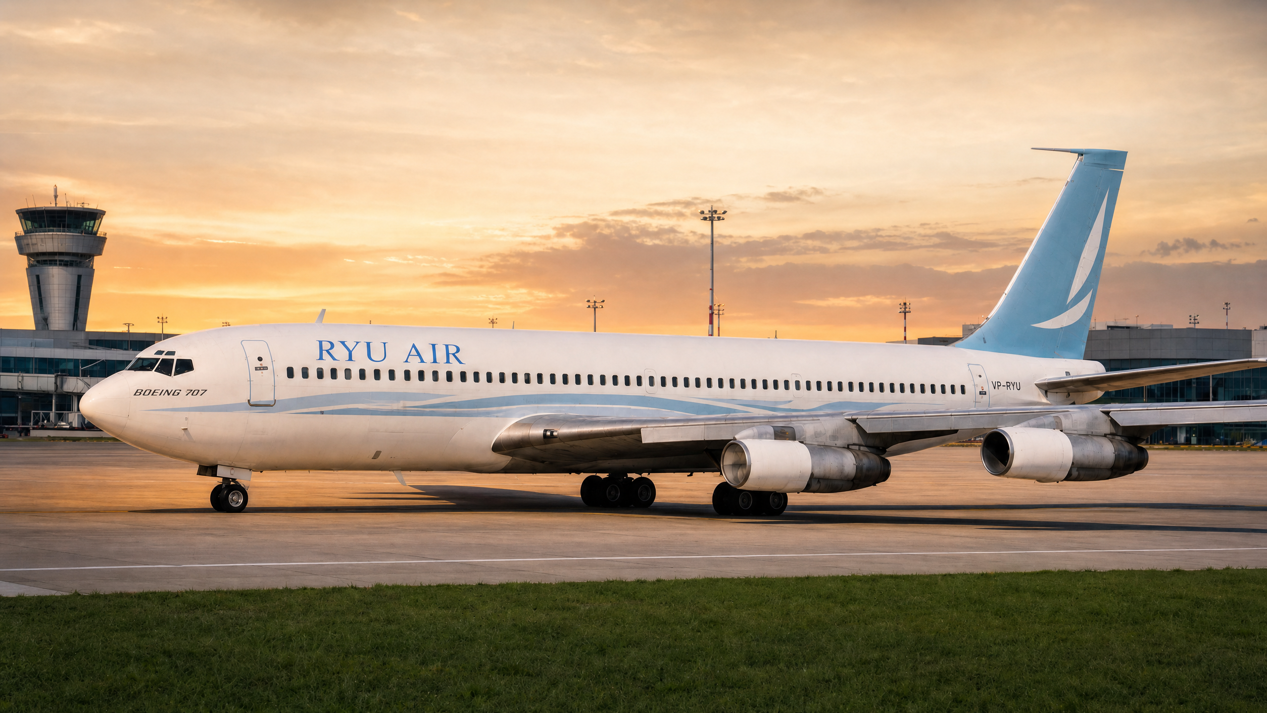 RYU AIR Ilyushin Il-62 — scene 1