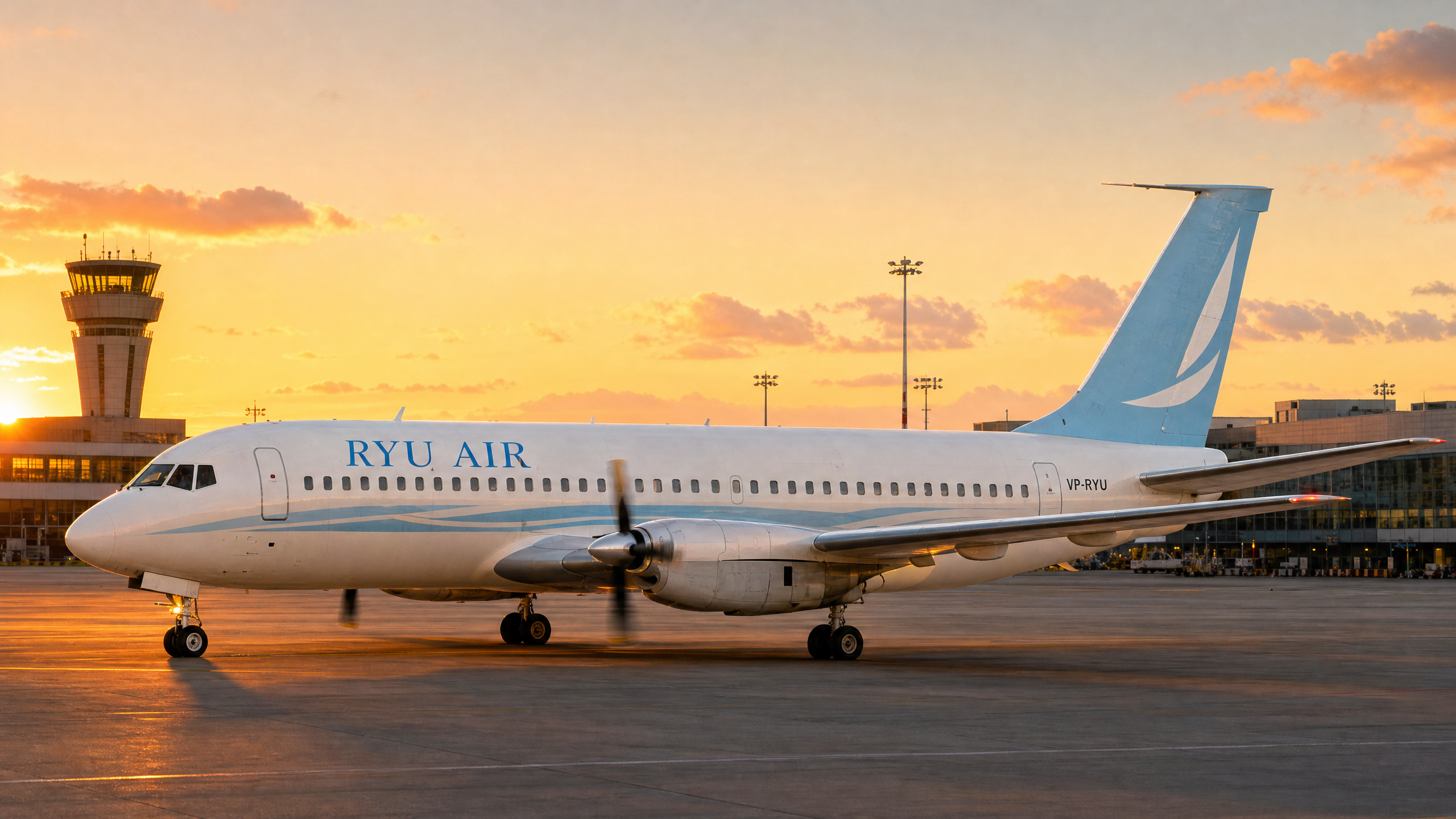 RYU AIR Saab 340 — scene 1